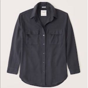 A&F Flannel Shacket NWT